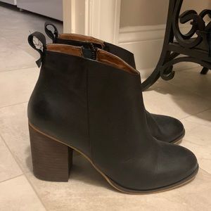 Black Nordstrom BP booties